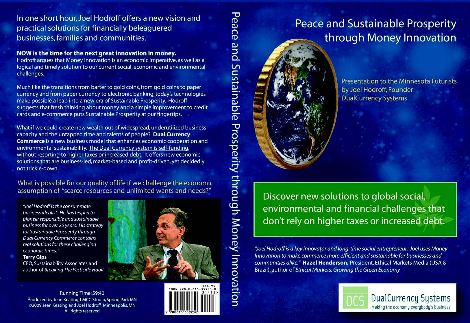 Click to see Sustainable Prosperity DVD cover